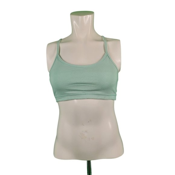 Lululemon Flow Y IV Racerback Sports Bra Sea Mist 6 - Picture 3 of 6